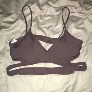 L*SPACE Wrap Bikini Top